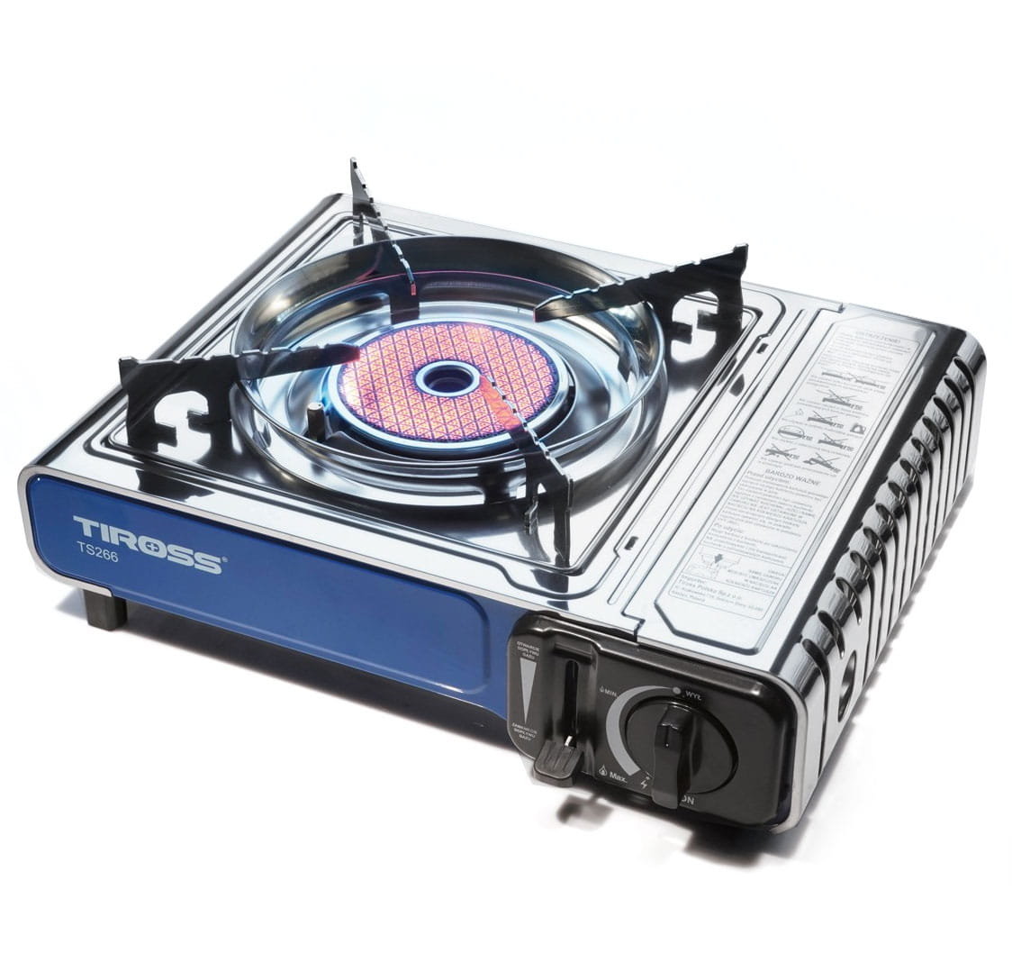 Kuchenka Turystyczna Gazowa Ceramiczna 1.65Kw Tiross Ts-266