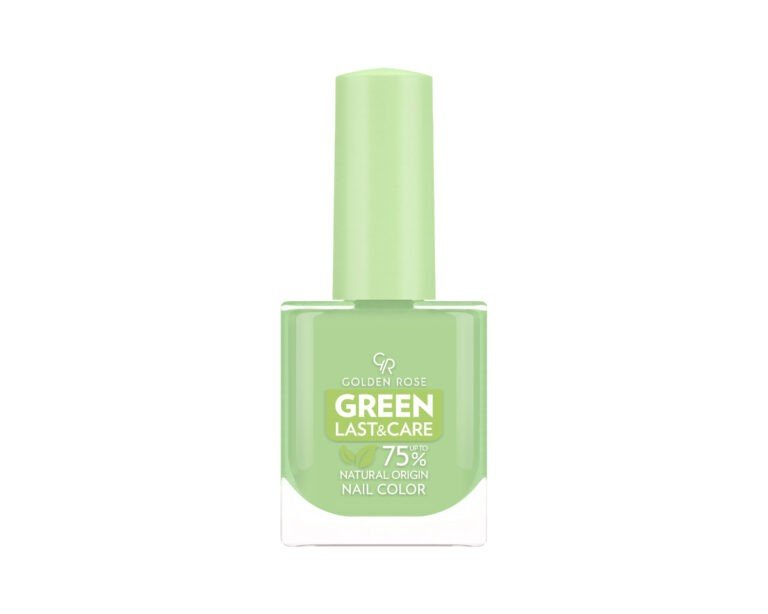 Golden Rose, Green Last&Care, Lakier do paznokci 134, 10,2 ml