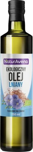 NaturaVena Olej lniany 250 ml Bio