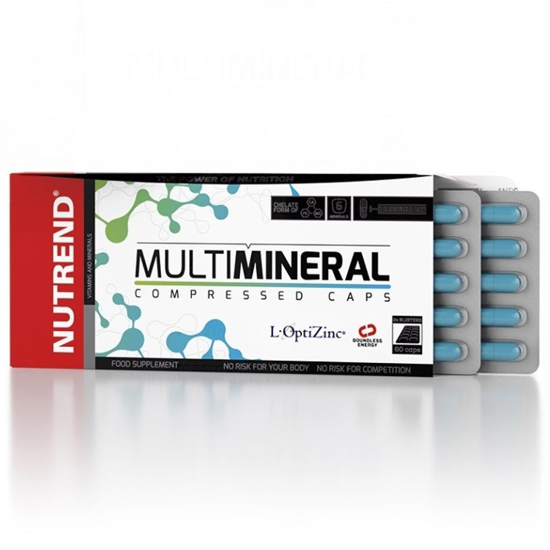 Nutrend Multimineral Compressed Caps 60Caps