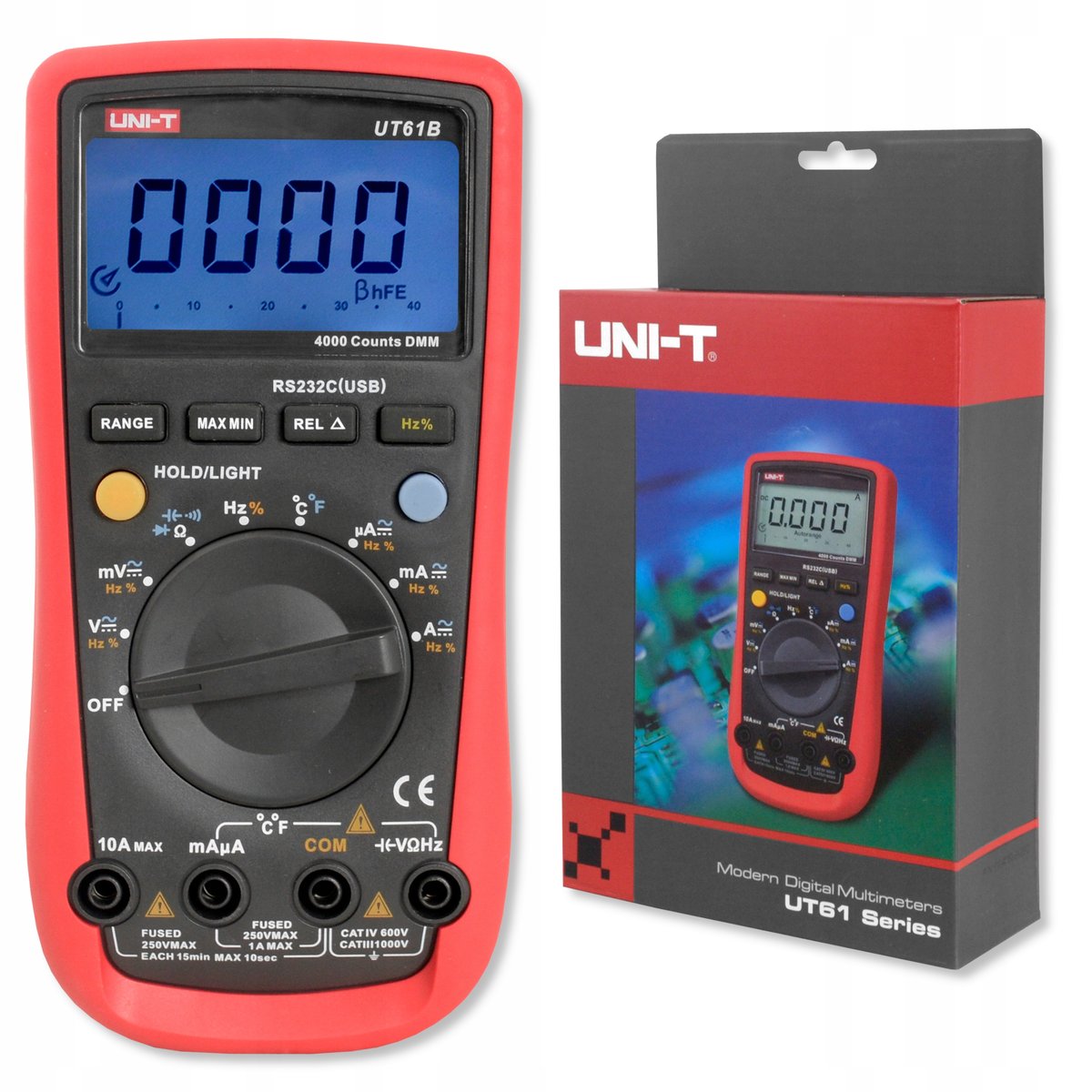 Miernik uniwersalny UNI-T UT61B. (1LM)