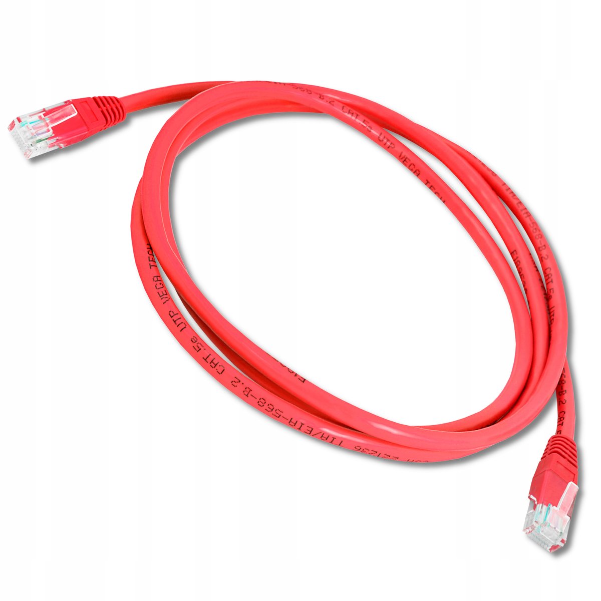 Kabel komputerowy sieciowy Patchcord 1:1 8p8c 5m