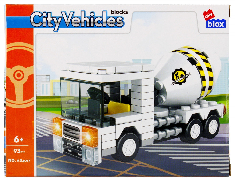 Klocki konstrukcyjne City 93 elementy ALLEBLOX