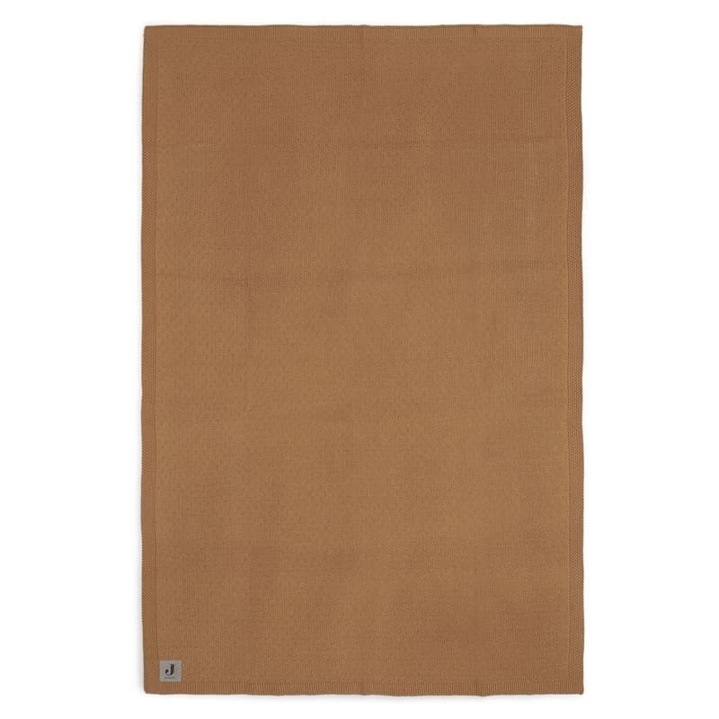 Jollein - Kocyk Tkany 75 X 100 Cm Bliss Knit Caramel