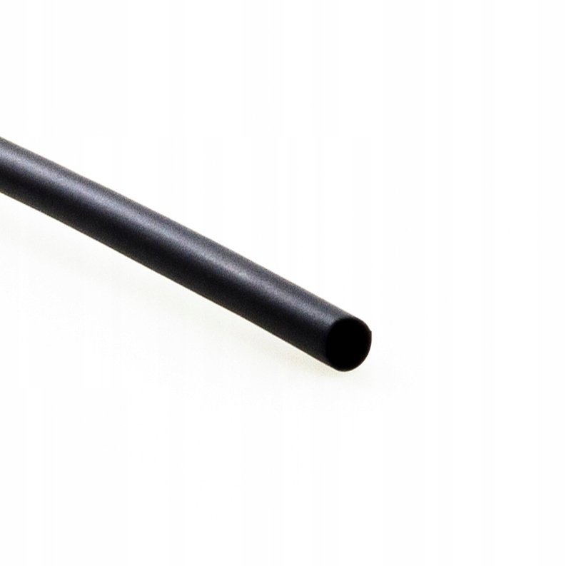 Rurka Rurki Koszulki Termokurczliwe 12Mm Czarne 1M