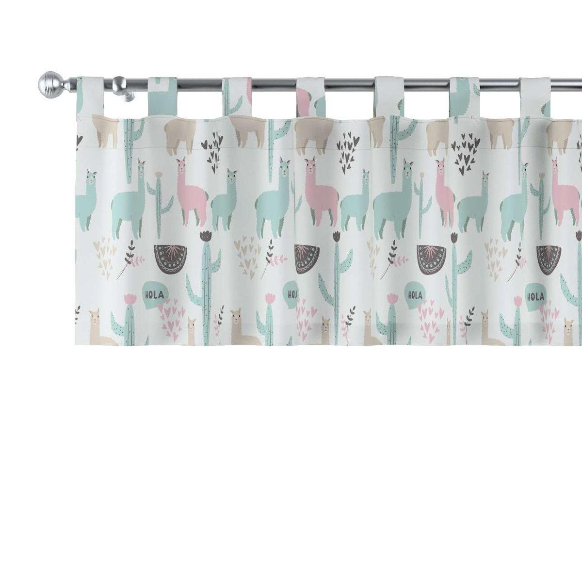 Lambrekin Na Szelkach, Pastelowy, 130 × 40 Cm, Magic Collection