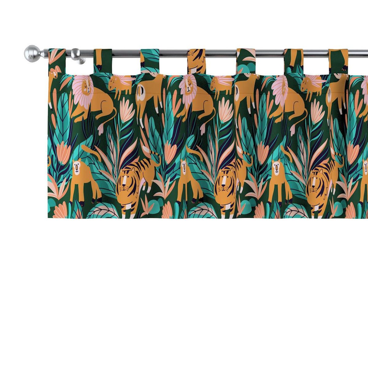 Lambrekin Na Szelkach, Zielony, 390 × 40 Cm, Magic Collection