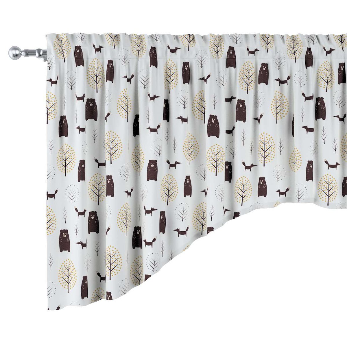 Lambrekin Łuk, 150 × 75+5 Cm Grzywka, Magic Collection