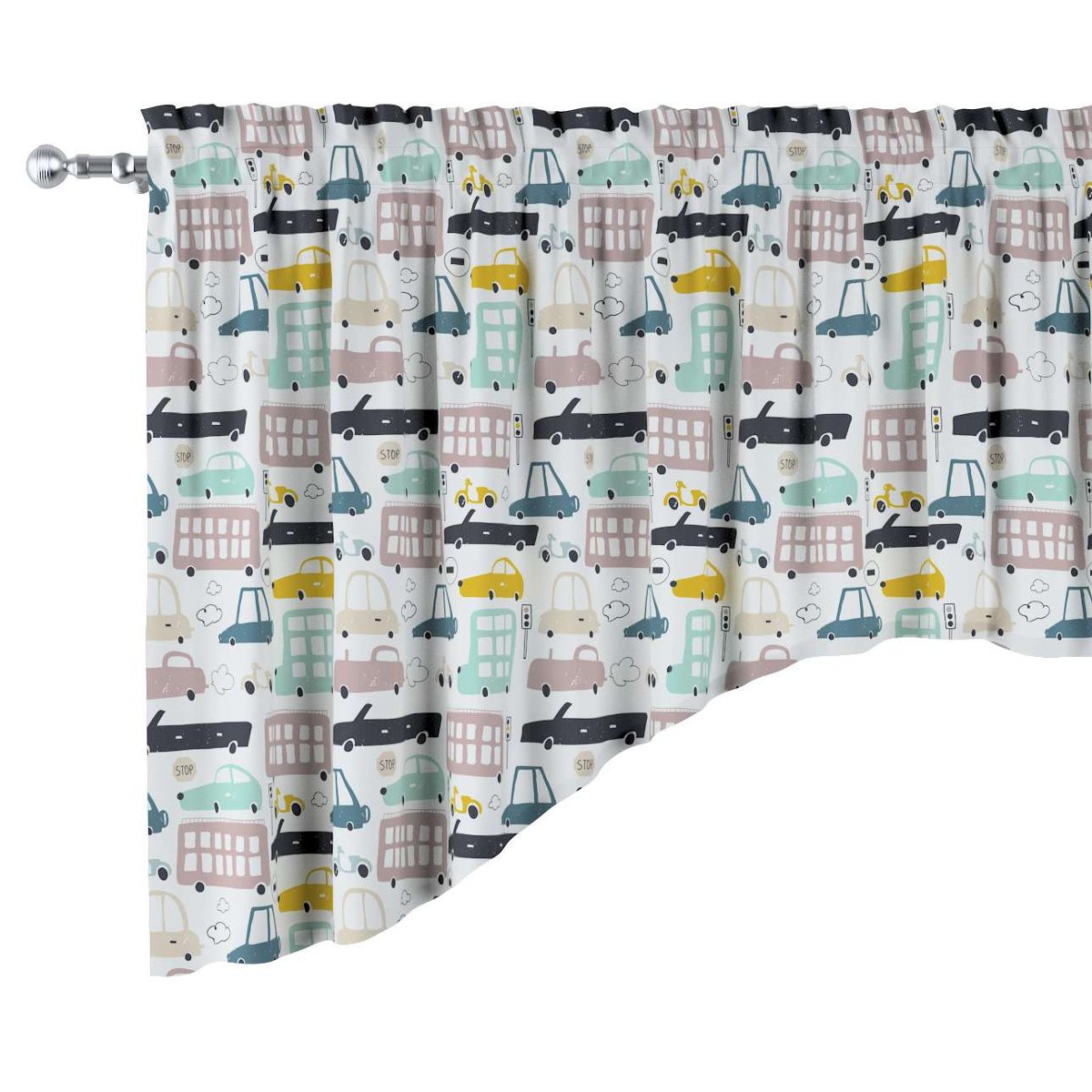 Lambrekin Łuk, 250 × 75+5 Cm Grzywka, Magic Collection