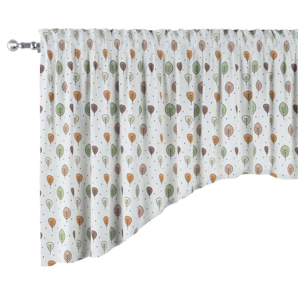 Lambrekin Łuk, 250 × 75+5 Cm Grzywka, Magic Collection