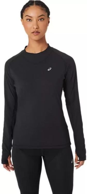 Damska Bluza Do Biegania Asics Women'S Winter Run Ls Top | Black - Rozmiar M