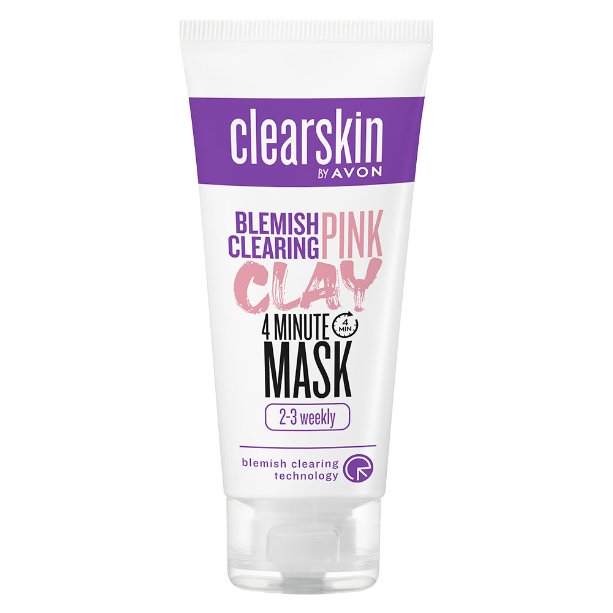 Avon, Clearskin, Maseczka niedoskonałości glinka, 75 ml