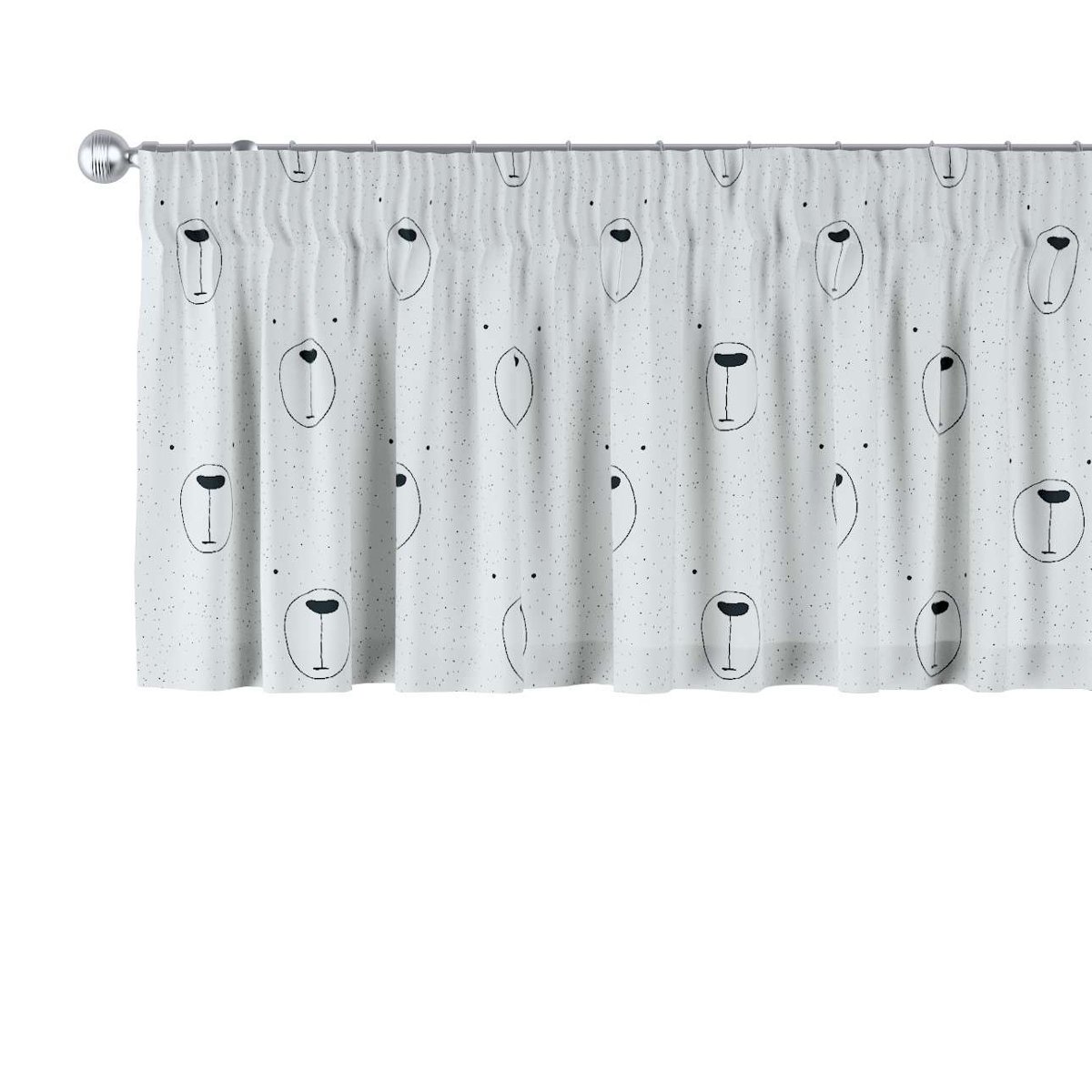 Lambrekin Na Taśmie Marszczącej, 130 × 40 Cm, Magic Collection