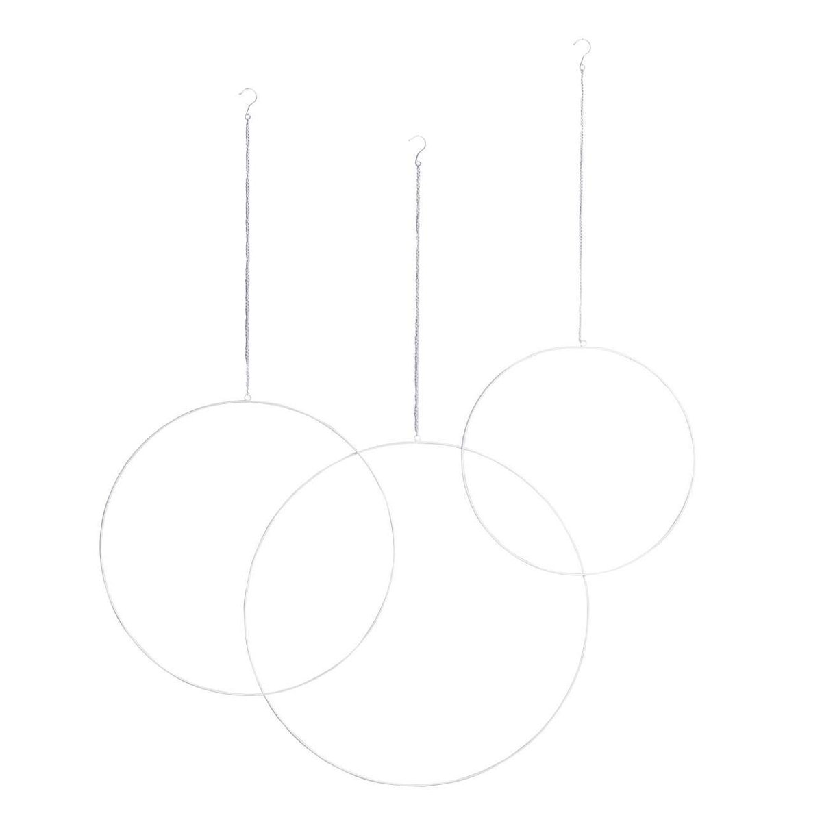 Dekoracja wisząca Tara White 3szt.