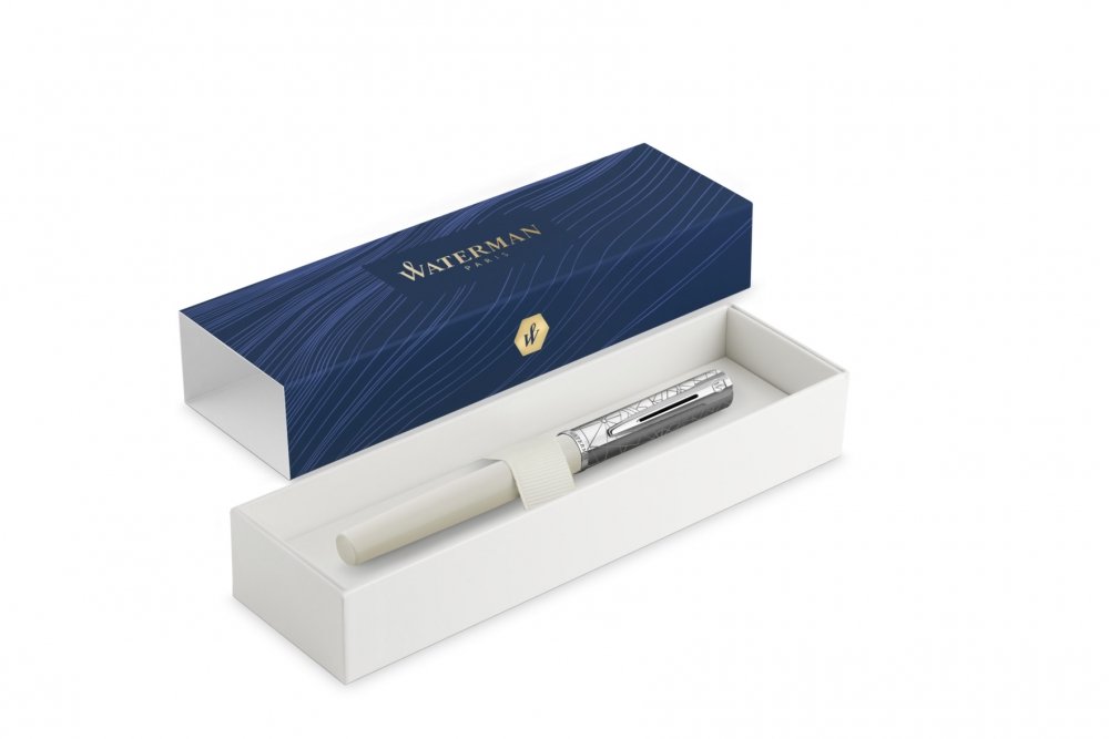 WATERMAN ALLURE DLX WHITE pióro wieczne F