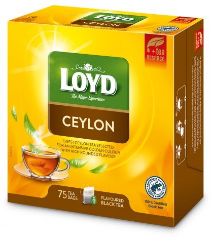 Herbata czarna, LOYD Ceylon, 75 torebek