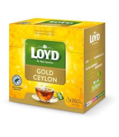 Herbata czarna, LOYD Gold Ceylon, 20 torebek