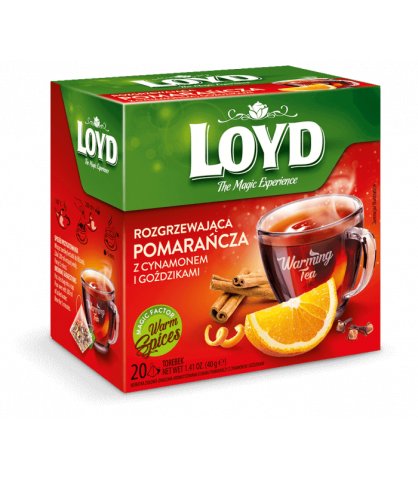 Loyd Tea Herbata Warming Tea Orange With Cinnamon And Cloves Warming Tea Orange With Cinnamon And Cloves