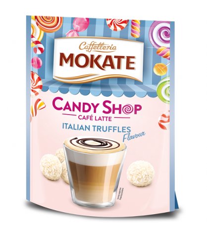 Cappuccino Mokate Candy Shop o smaku włoskich trufli 110 g