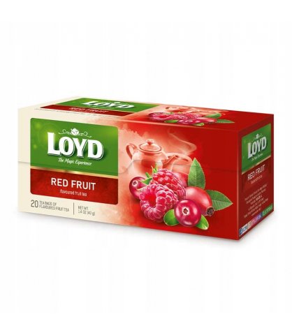 LOYD Herbata Owocowa Red Fruit 20 torebek