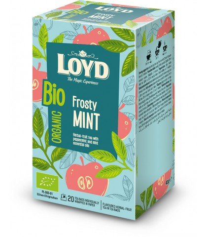 Herbatka LOYD BIO Organic Frosty Mint 20 torebek