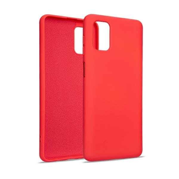 Samsung Inny Beline Etui Silicone M51 M515 czerwony/red 5903657578739