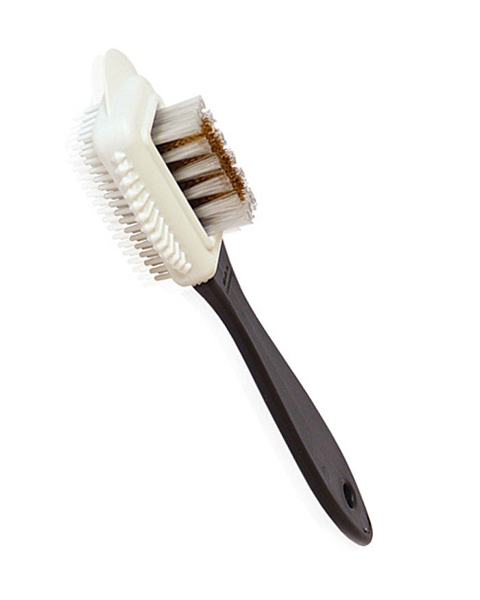 Kaps Szczotka do zamszu nubuku Nylon Mosiądz 5384