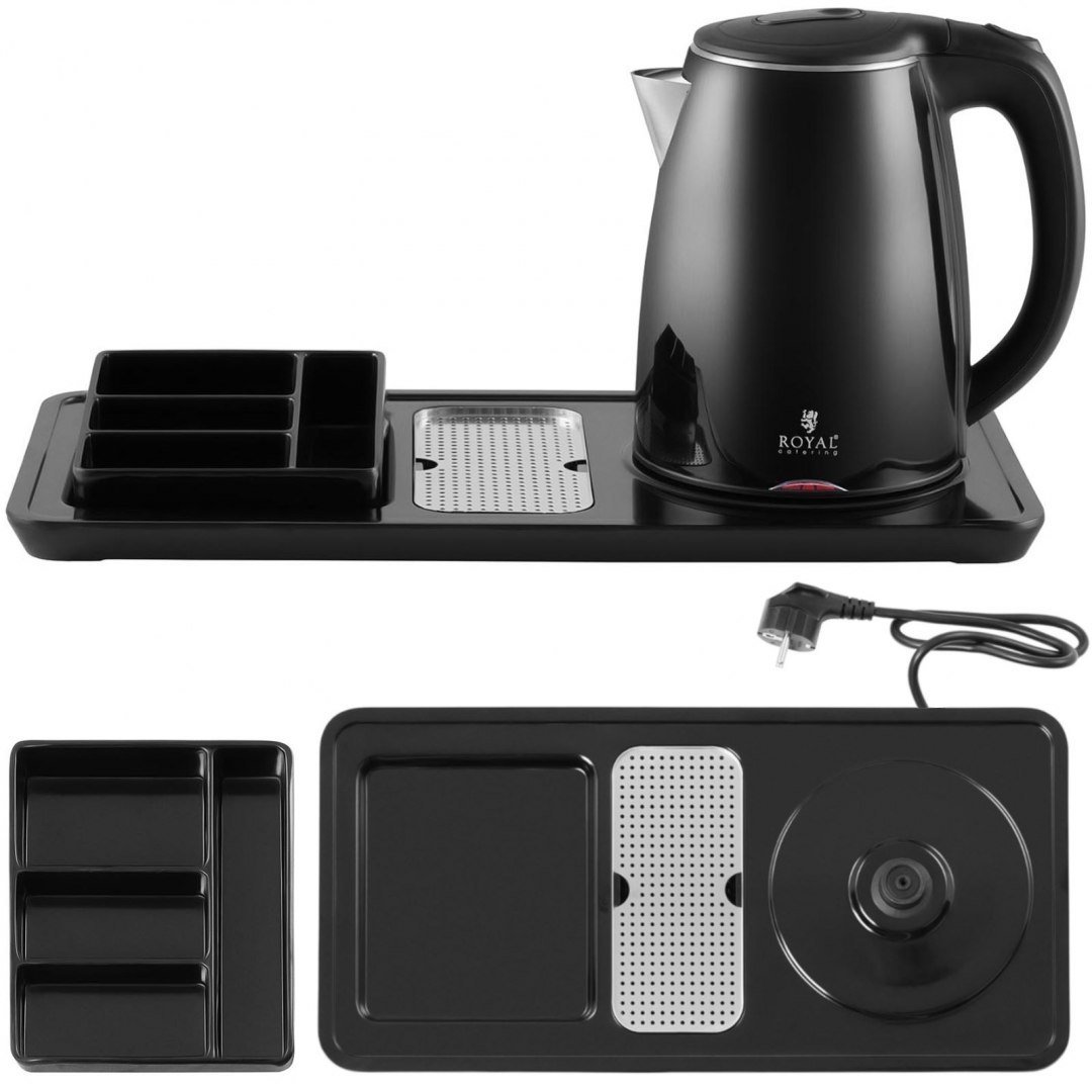 Royal Catering Czajnik elektryczny - hotelowy - 1,2 l RC-HKS01 - 3 LATA GWARANCJI RC-HKS01