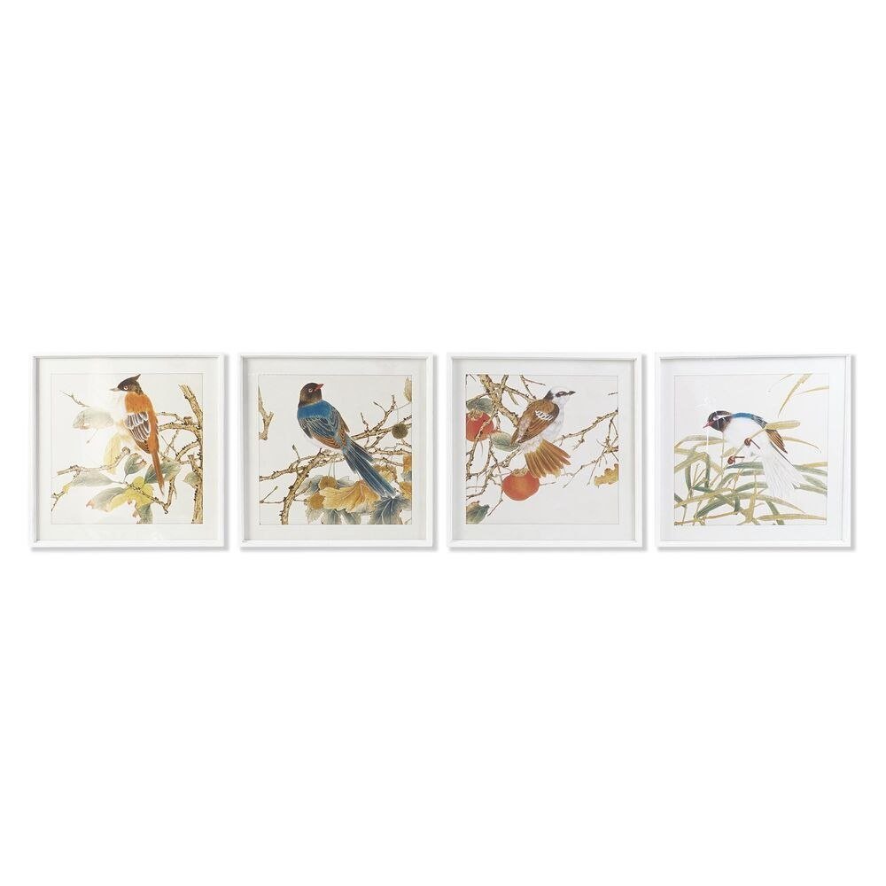 Emaga Obraz DKD Home Decor (60 x 2,5 x 60 cm) (4 Sztuk)