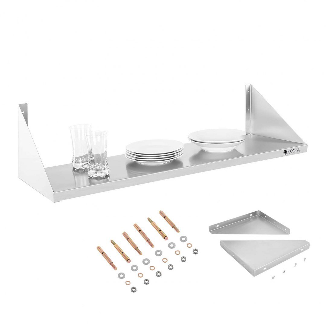 Royal Catering Półka wisząca nierdzewna RCTR-90 300x900mm RCTR-90 RCTR-90