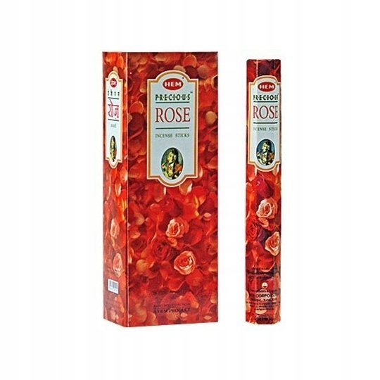 Hem PŁATKI RÓZ - Kadzidełka zapachowe 20 szt. 6-Precious-Gulab