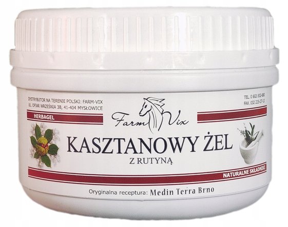 Farm-Vix Żel kasztanowy z rutyną 350g