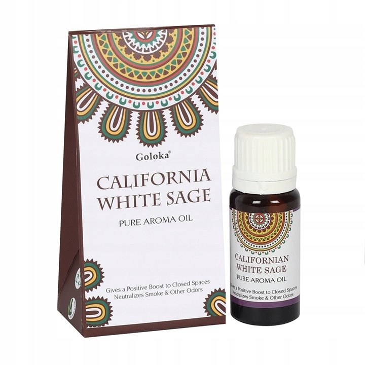 Naturalny Olejek Zapchowy Biała Szałwia 10Ml