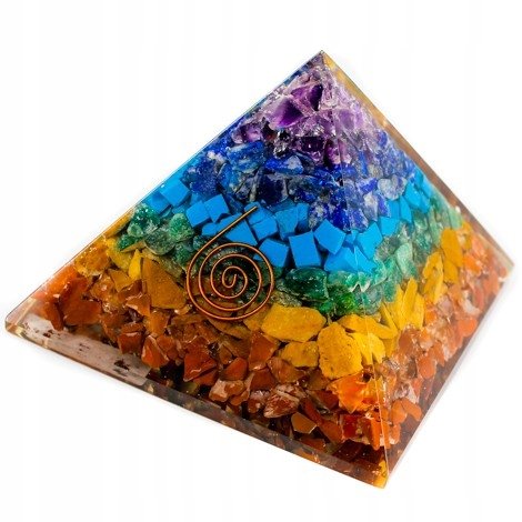 Orgonit Piramida Orgonowa Czakry Odpromiennik