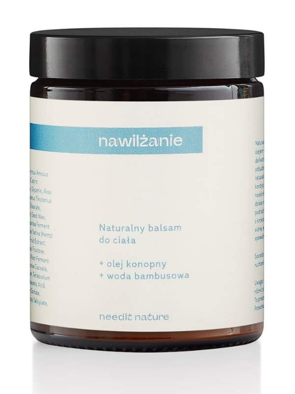 Needit Nature, balsam do ciała, olej konopny i woda bambusowa, 180ml