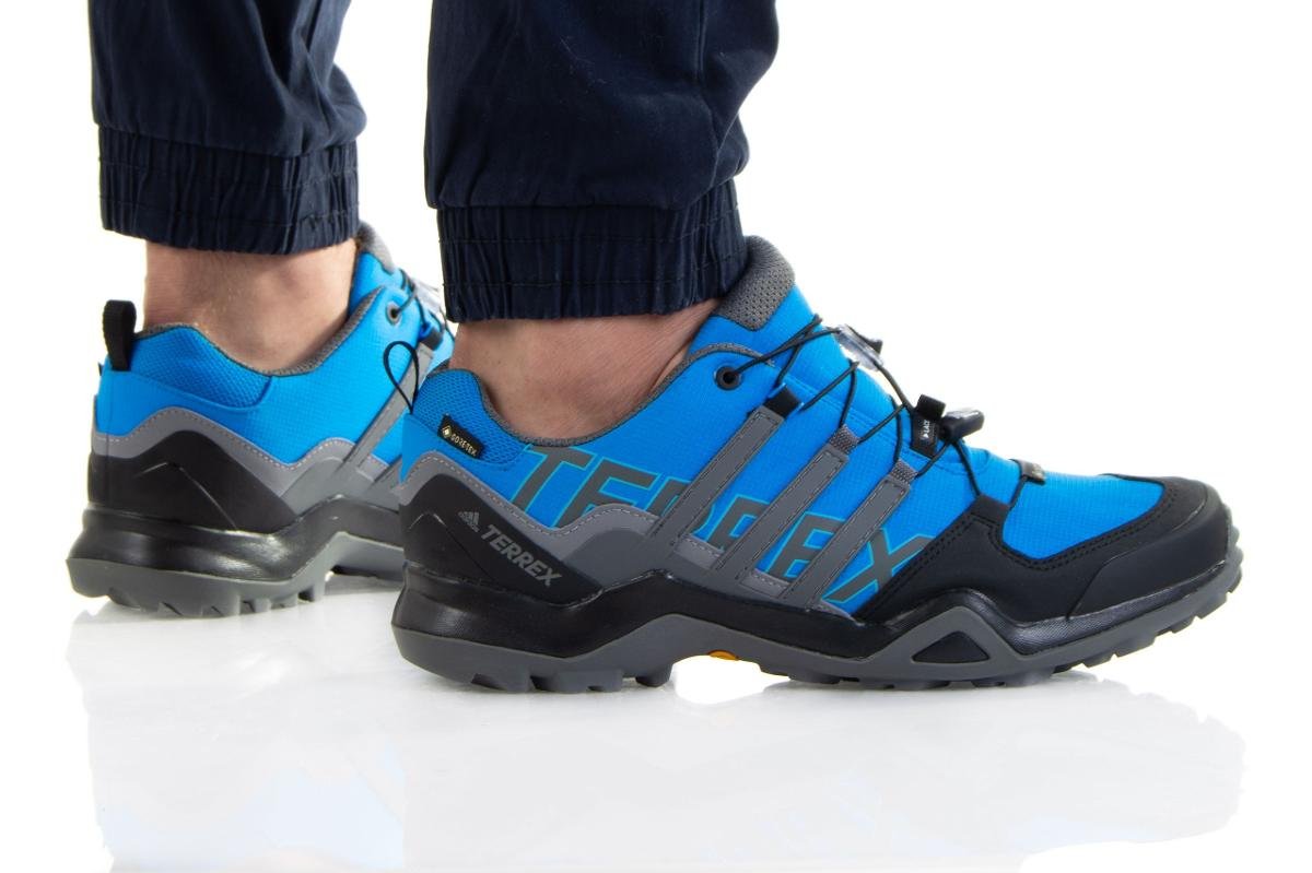 Adidas TERREX TERREX Swift R2 GTX Hiking Shoes Men, niebieski/szary UK 11 | EU 46 2022 Buty turystyczne GZ0362-AED3-11