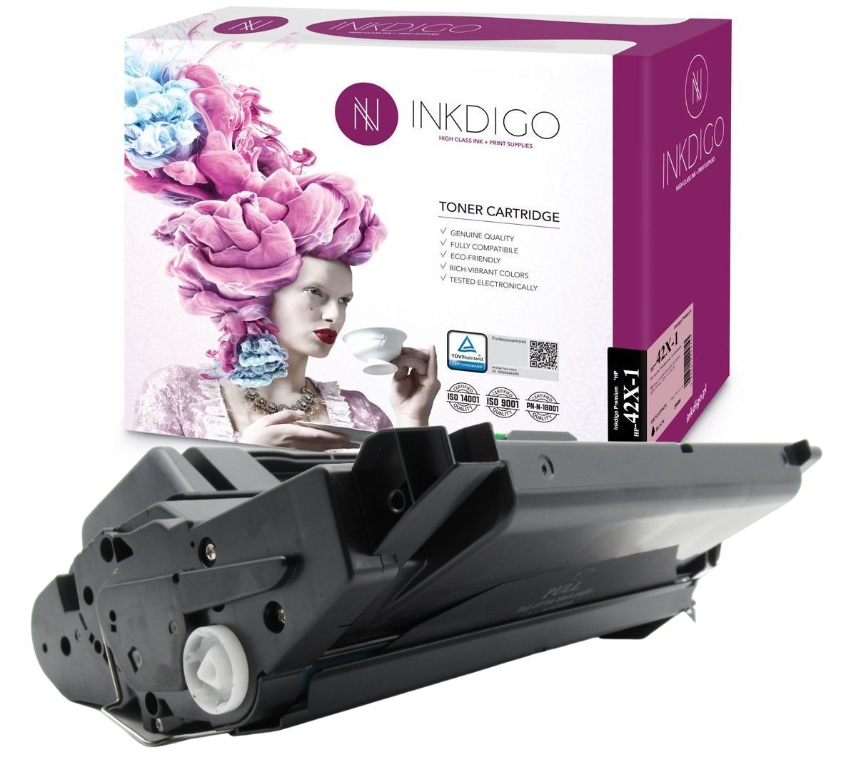 INKDIGO Q5942X zgodny Toner do HP Laserjet 4250N 4250TN 4350N