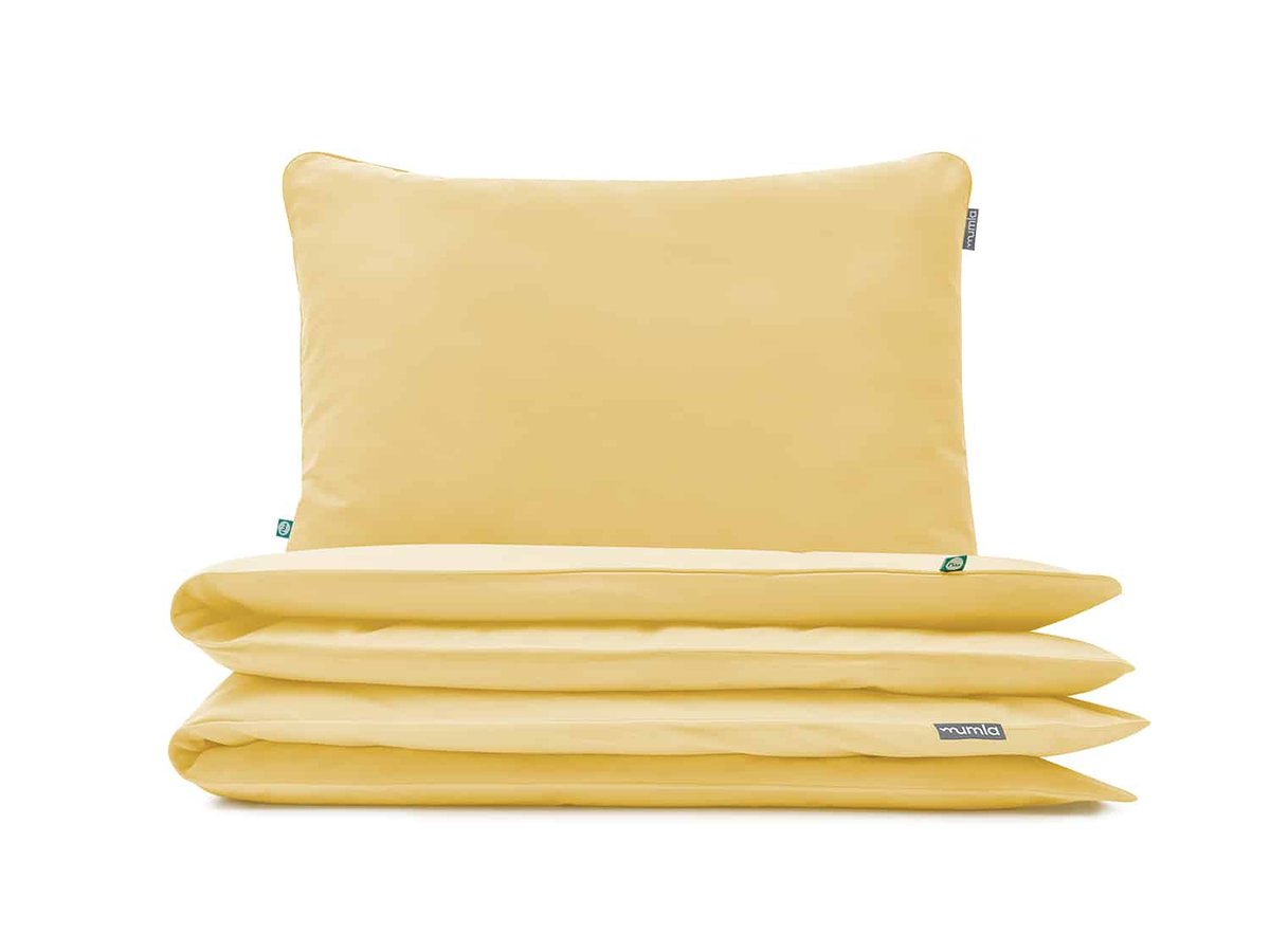 Pościel Basic Bananowy 90X120 Cm + 1X 60X40 Cm