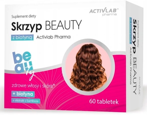 UNIPRO SP. Z O.O. Activlab Skrzyp Beauty z biotyną 60 tabletek 3821821