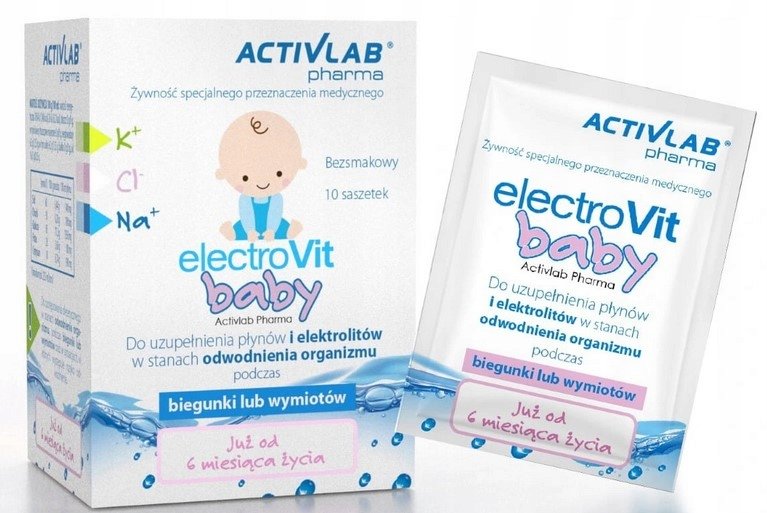 ActivLab Pharma ActivLab Electrovit Baby Pure 10 saszetek 3742041