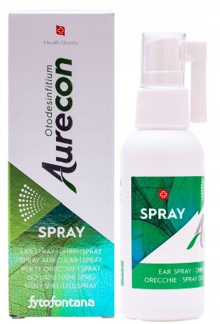 Herb-pharma, Aurecon, Spray do uszu czyszczenie, 50 ml