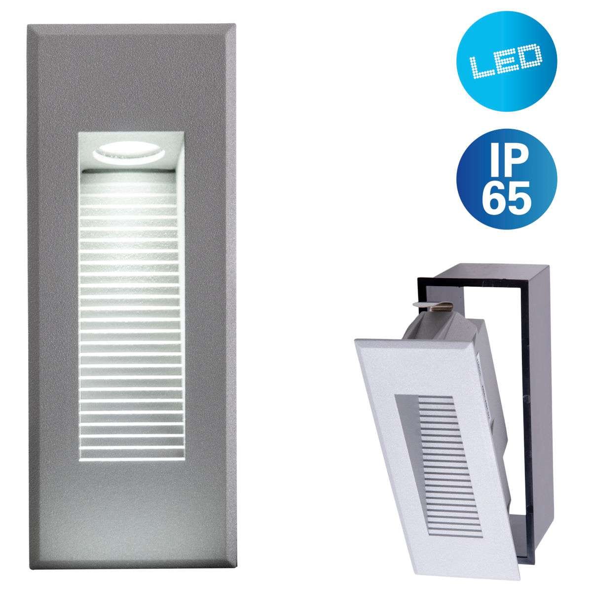 Naeve Leuchten Näve Leuchten lampa ścienna zewnętrzna LED/1 X 3 W/wraz z źródeł światła 1149259 1149259