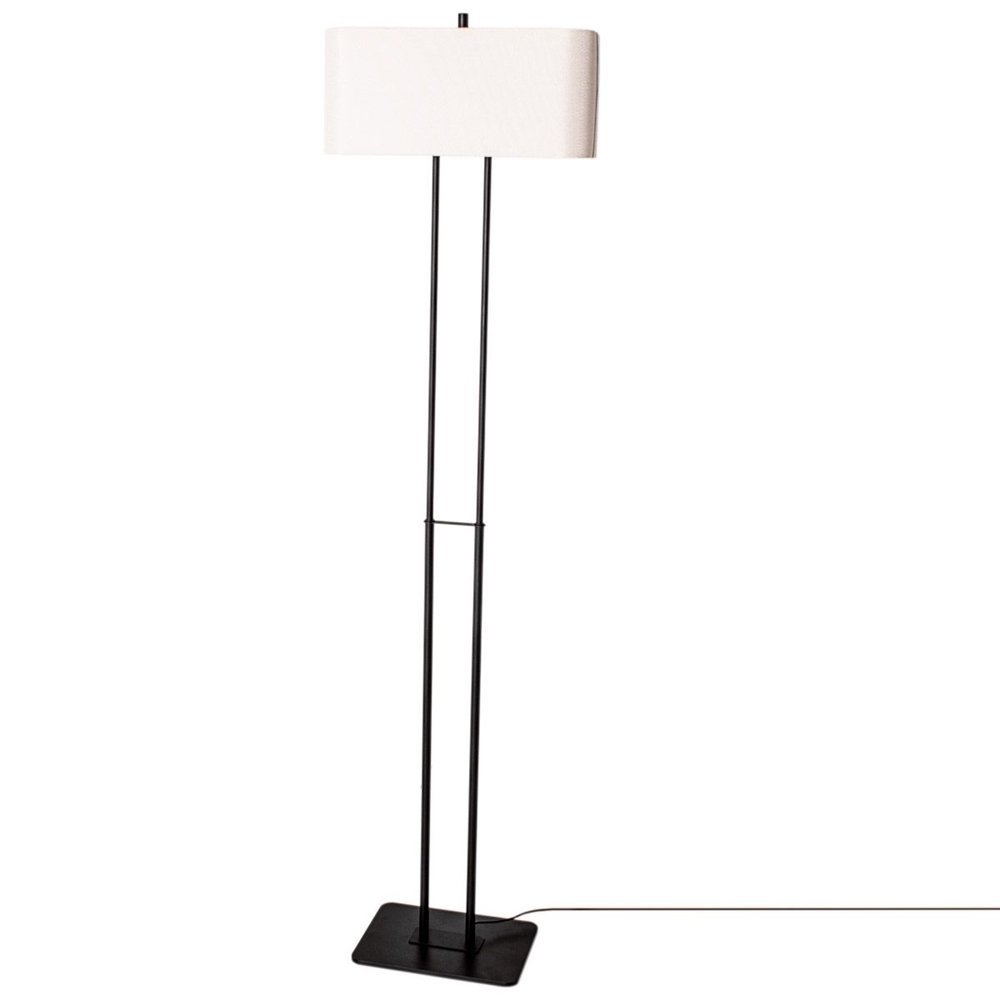 BY RYDENS By Rydéns Luton lampa podłogowa biała/czarna 150cm