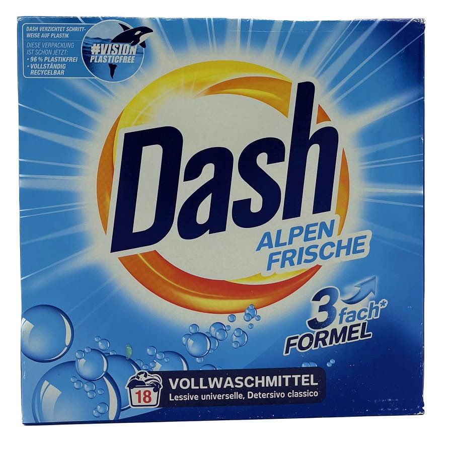 Proszek Do Prania Dash Alpen Frishe 18P 1.17Kg