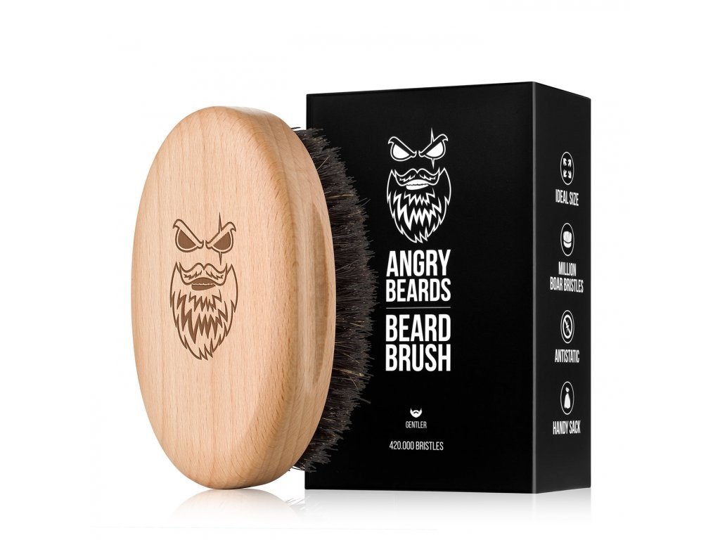 Szczotka Kartacz Do Brody typ Gentler Angry Beards