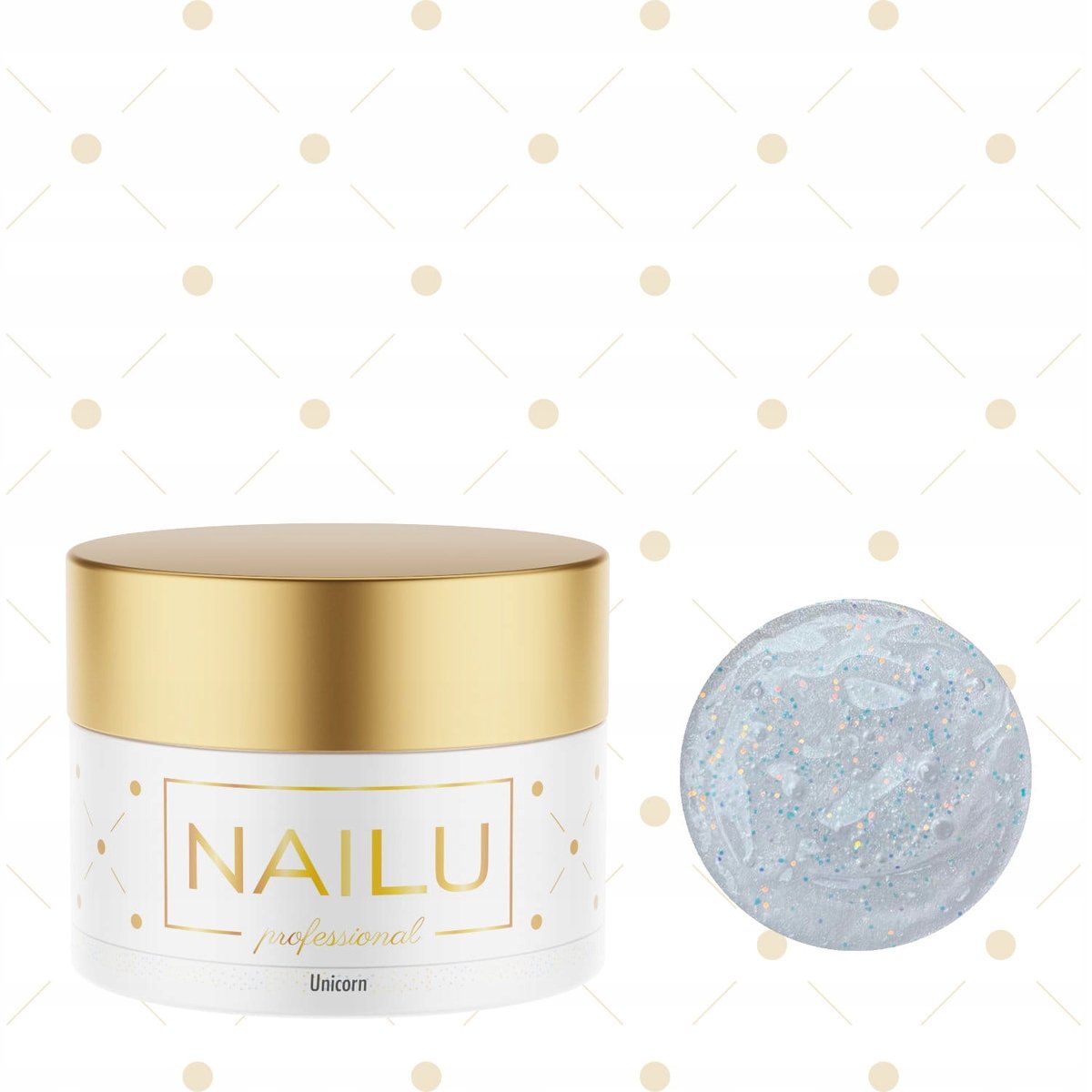 Nailu, Żel budujący #41 Tix Control Unicorn, 50 g