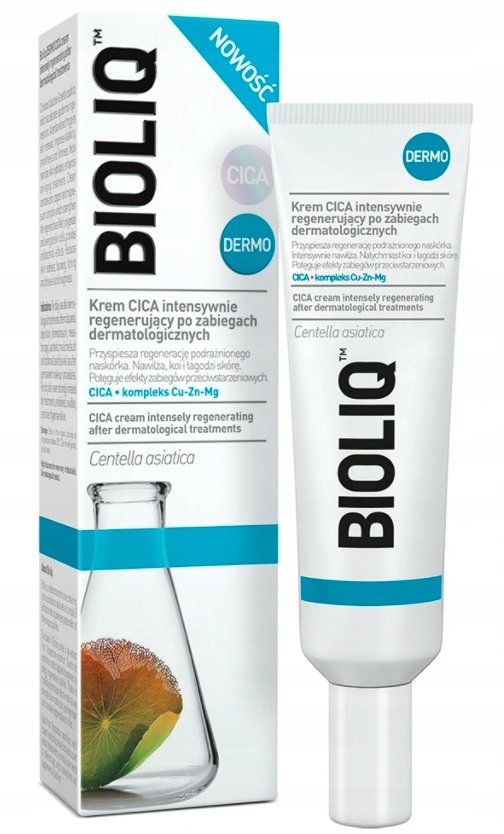 Aflofarm Bioliq Dermo krem CICA intensywnie regenerujący po zabiegach dermatologicznych 30 ml