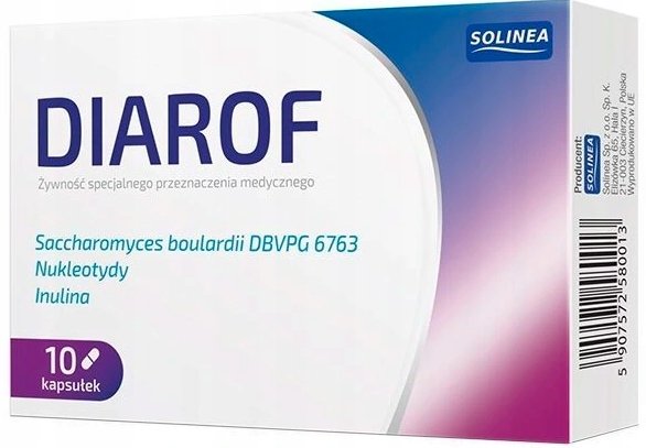 Solinea Diarof 10 kapsułek 3595442