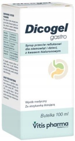 Vitis Pharma Dicogel Gastro syrop 100 ml 9102334