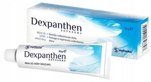 SOPHARMA Dexpanthenol Sopharma Krem do skóry wrażliwej 30g